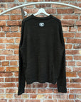 ACNE STUDIOS FLORAGRATAN-13 KNIT SWEATER ‘MOSS’