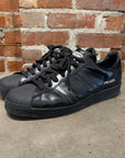 ADIDAS X PRADA MILANO LEATHER SUPERSTAR SNEAKERS ‘BLACK’
