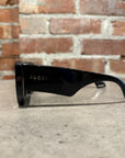 GUCCI BIG BOX BOVGV08450 SUNGLASSES ‘BLACK/GOLD’