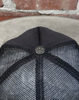 CHROME HEARTS CEMETERY CROSS PATCH TRUCKER HAT ‘BLACK/WHITE’