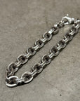 CHROME HEARTS 8” LARGE PAPERCHAIN BRACELET ’SILVER’