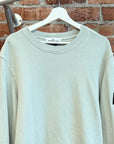 STONE ISLAND CLASSIC PATCH CREWNECK ‘MINT’