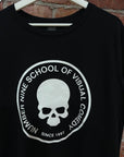 NUMBER (N)INE SCHOOL OF VISUAL COMEDY TEE ‘BLACK’