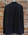 LEMAIRE LINEN RELAXED SHIRT ‘BLACK’