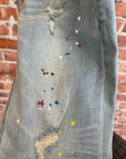 NUMBER (N)INE DARTED PAINTER DENIM ‘STONEWASH’