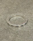 CHROME HEARTS 3MM LAS VEGAS F*CK YOU 3MM SPACER RING ‘SILVER’