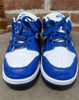 CHROME HEARTS MATTY BOY NIKE DUNK LOW SNEAKERS ‘WHITE/BLUE’