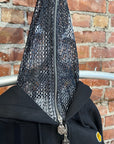 CHITO DOG MESH ZIP HOODIE ‘BLACK’