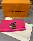LOUIS VUITTON EPI LEATHER CLUTCH PURSE SS16 ‘PINK’