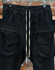 RICK OWENS DRKSDHW RIG CREATCH CARGO ‘BLACK’
