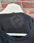 CHROME HEARTS PLUS CROSS SWIRL POCKET TEE ‘BLACK’