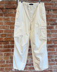 LOUIS VUITTON SS19 VIRGIL MULTI POCKET CARGO PANTS ‘WHITE’