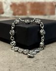 DEAL DESIGN HEART BALL BRACELET ‘SILVER’