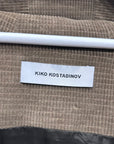 KIKO KOSTADINOV REMUS JACKET ‘BROWN’