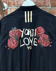 Y-3 YOHJI YAMAMOTO ROSES BOMBER JACKET ‘BLACK’
