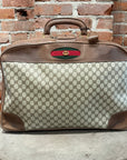 GUCCI CLASSIC MONOGRAM CARAS SHERRY TRAVEL BAG ‘BROWN’