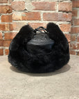 DAILY PAPER FAUX FUR CAP ‘BLACK’