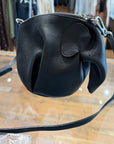LOEWE ELEPHANT CALFSKIN MINI BAG ‘BLACK’