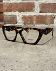 PRADA PR 09YV CAT-EYE GLASSES ‘TORTOISE’