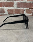 YVES SAINT LAURENT SLIM FRAME SUNGLASSES ‘BLACK’