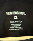 NEIGHBORHOOD THE FILTH AND THE FURY TEE ‘BLACK’