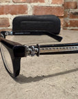 CHROME HEARTS SPLAT GLASSES ‘BLACK/SILVER’