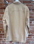 LEMAIRE TWO-POCKET LINEN FIELD SHIRT ‘SAND’