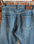 KAPITAL KOUNTRY OKABILLY FLARED PATCHWORK DENIM ‘BLUE’