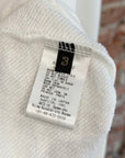 KAPITAL LUCKY BATTERY BIRD CREWNECK ‘WHITE’