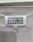 MAISON MARGIELA ELBOW PATCH WOOL BLEND CARDIGAN ‘CREAM’
