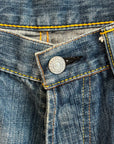 EVISU CLASSIC CUT SHORTS 'VINTAGE BLUE'