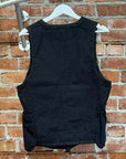 HELMUT LANG MILITARY UTILITY ZIP VEST ‘BLACK’