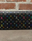 LOUIS VUITTON X TAKASHI MURAKAMI MONOGRAM WALLET ‘BLACK'
