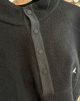 ROA 4-SNAP POLARTEC UTILITY FLEECE ‘BLACK’