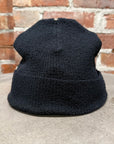 CHROME HEARTS PONY HAIR CROSS PATCH BEANIE ‘BLACK’