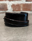 CHROME HEARTS R&R LEATHER BRACELET ‘BROWN’