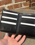 MAISON MARGIELA FOUR STITCH LARGE BIFOLD WALLET ‘BLACK’