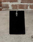CHROME HEARTS PAVE DIAMOND BABY FAT EARRING ‘SILVER’