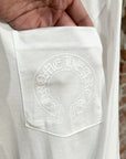 CHROME HEARTS ONLINE EXCLUSIVE FLORAL LONGSLEEVE ‘WHITE’