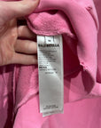 BALENCIAGA FW23 NO LOGO HOODIE ‘PINK’