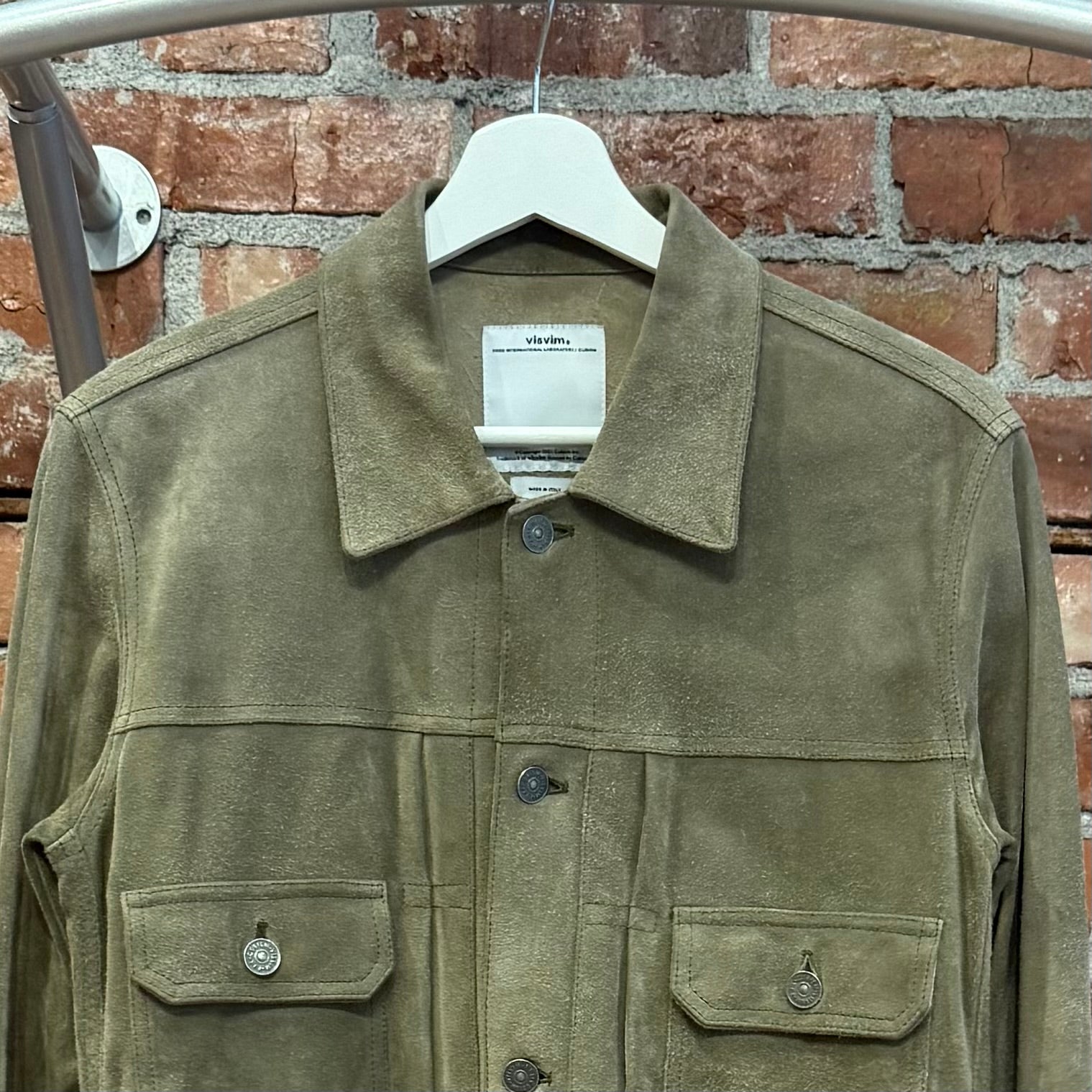 VISVIM IT ELK SUEDE TYPE 2 JACKET 