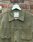 VISVIM IT ELK SUEDE TYPE 2 JACKET ‘GREEN’