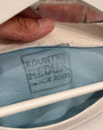 KAPITAL KOUNTRY OVERSIZED 2-TONE BONES TEE ‘BLUE/YELLOW’