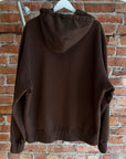SUPREME FW25 MINI BOX LOGO ZIP HOODIE ‘BROWN’