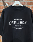 BALENCIAGA PRE-FALL 24 EREWHON OVERSIZED TEE ‘BLACK’