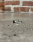 CHROME HEARTS SAPPHIRE BABY DAGGER RING 'SILVER'