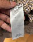BALENCIAGA SS20 OVERSIZED CHECK FLANNEL SHIRT ‘MULTI’