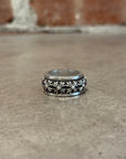 CHROME HEARTS PLUS CROSS SPINNER RING ‘SILVER’