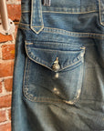RALPH LAUREN DOUBLE RL BUSH CARGO CONCH DENIM ‘MUD WASH’