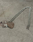 HYSTERIC GLAMOUR TRIPLE GUITAR PICK NECKLACE ‘SILVER’